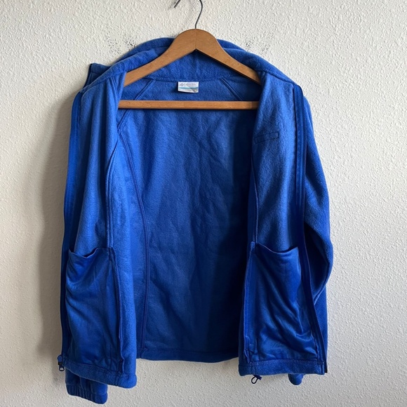 Columbia Women's Benton Springs Lapis Blue Fleece Jacket Size M Style WL6439 - Picture 8 of 12